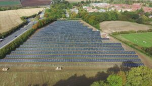 Solar field at Castle Hill Hospital